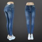 Jewelly jeans medium blå thumbnail